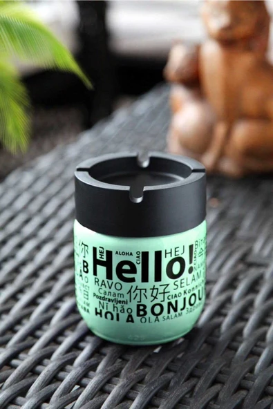 Kokusuz Küllük 425 Cc Hello Desenli Yeşil