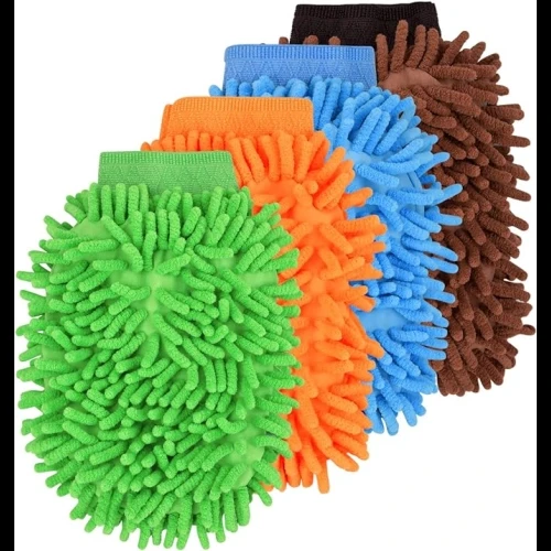Mikrofiber Araç Yıkama Eldiveni - Resim 3