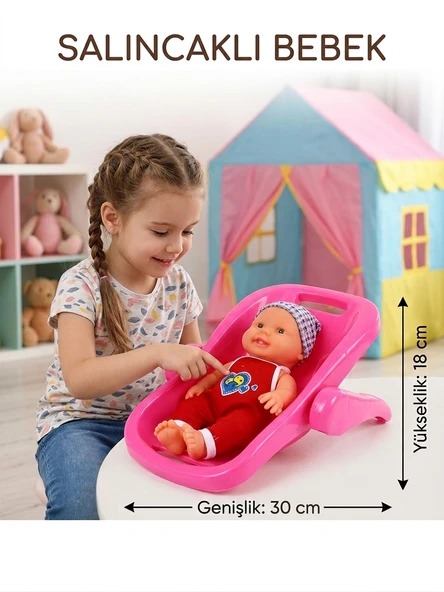 Çocuk Oyuncak Ana kucaklı Et Bebek renkli ürün görseli 1