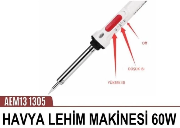 AEM HAVYA LEHİM MAKİNESİ 60W ürün görseli 1