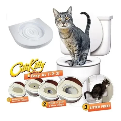 CitiKitty Klozet Kedi Tuvaleti Eğitim Seti ürün görseli 1
