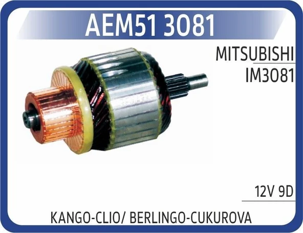 AEM MARS KOLLEKTORU IM3081 RENAULT KANGOO-CLIO / CITROEN BERLINGO/CUKUROVA 12V 9D ürün görseli 1