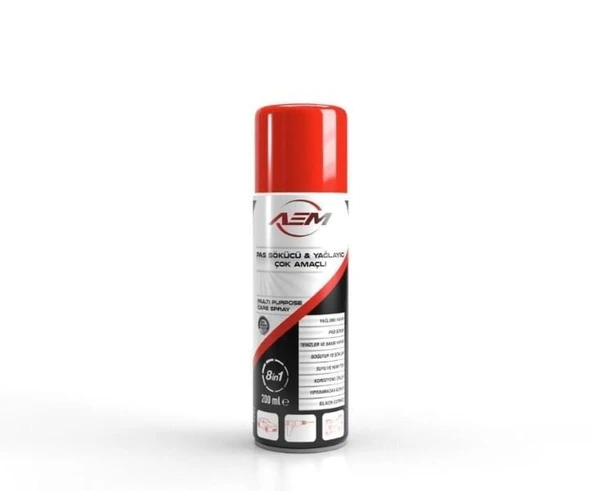 AEM ÇOK AMAÇLI PAS SÖKÜCÜ YAĞLAYICI ( WD 40) 200ML ürün görseli 1