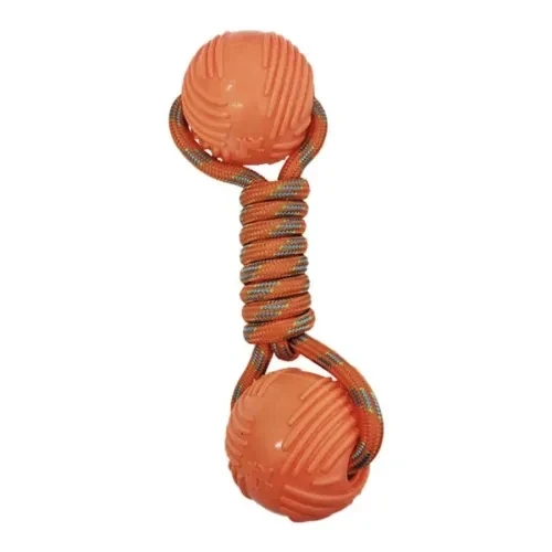Dayanıklı Kauçuk Toplu Köpek Oyuncağı - Resim 4