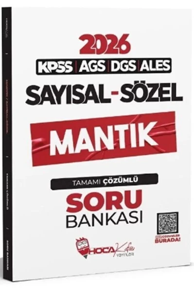 2026 KPSS MEB AGS DGS ALES Sayısal Sözel Mantık Soru Bankası Hoca Kafası ürün görseli 1