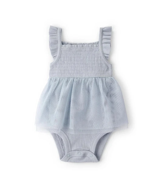 Carters Kız Bebek Kısa Tulum 1U542810 Mavi ürün görseli 1