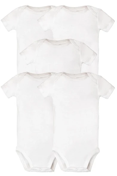 Carters Layette Bebek 5li Beyaz Body Set  SS 1L930510 Beyaz ürün görseli 1
