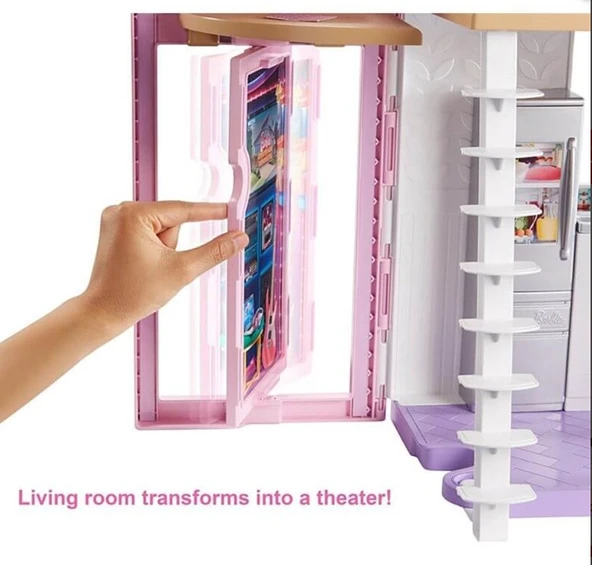 Barbie'nin Malibu Evi FXG57 - Resim 3