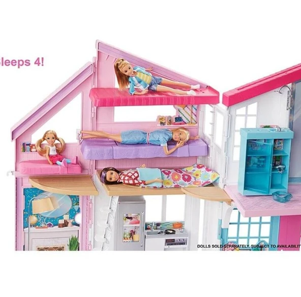 Barbie'nin Malibu Evi FXG57 - Resim 4