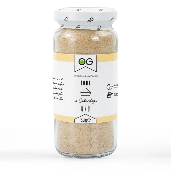 OG Natural İğde ve Çekirdeği Unu 80 Gr ürün görseli 1