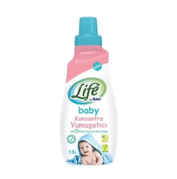 Life by Fakir Baby %100 Bitkisel Konsantre Yumuşatıcı 1500 ml ürün görseli 1