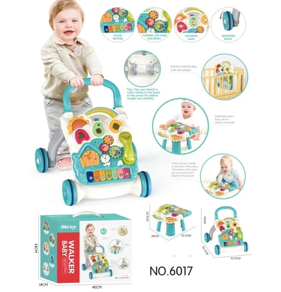 Vardem Piyanolu 4in1 Bebek Yürüteci - Resim 2