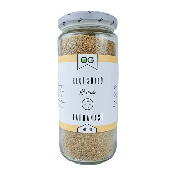 OG Natural Keçi Sütlü Bebek Tarhanası 300 Gr ürün görseli 1