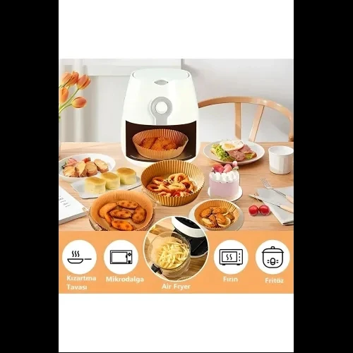Fritöz Pişirme Kağıdı 50 Adet - Resim 5