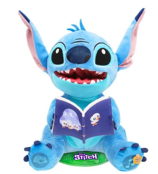 Sesli Karanlıkta Parlayan Masal Anlatan Stitch İnteraktif Peluş ürün görseli 1