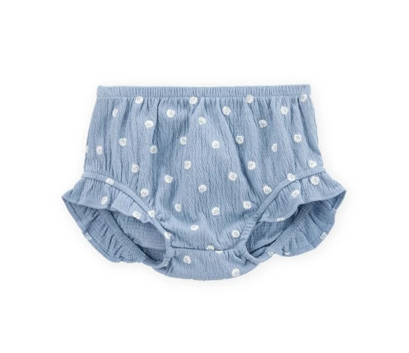 Carters Kız Bebek Alt Üst Set 1S529110 Mavi - Resim 2