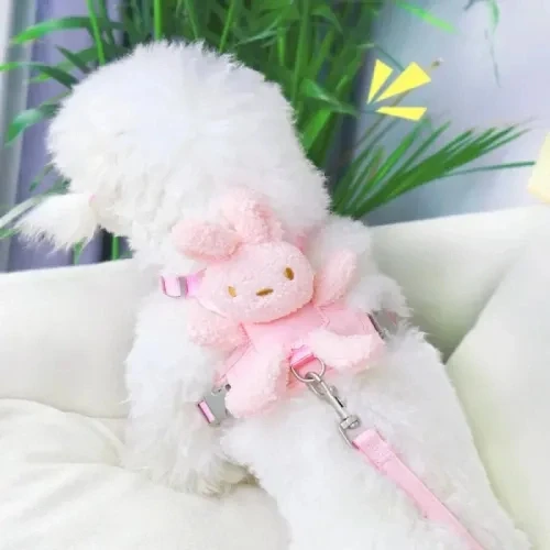 Peluş Ayıcıklı Göğüs Gezdirme Tasması Seti - Resim 5