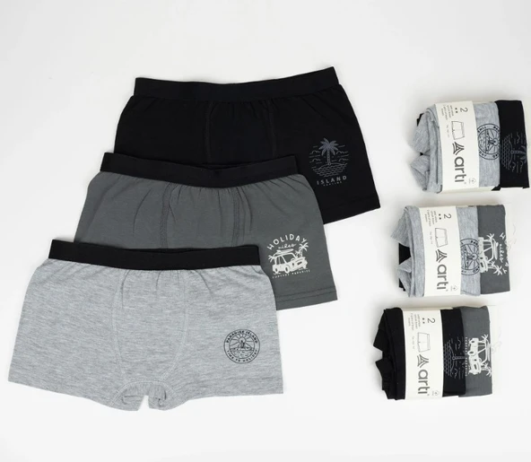 Katamino Island Erkek 2li Boxer Set K128997 Asorti ürün görseli 1