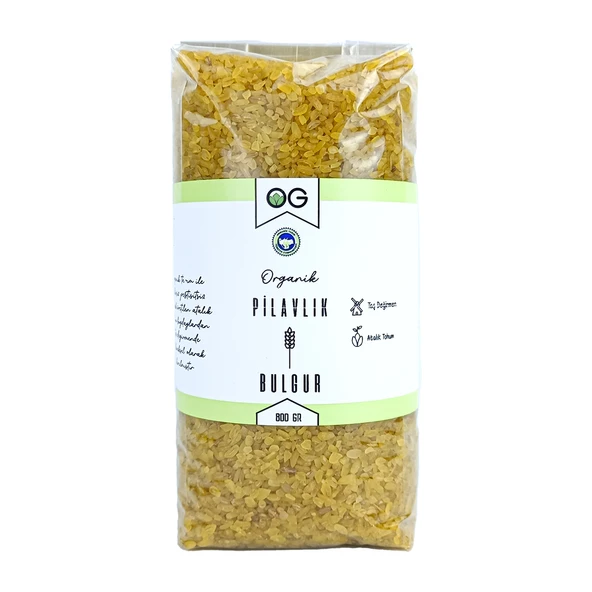 OG Natural Organik Pilavlık Bulgur 800 Gr ürün görseli 1
