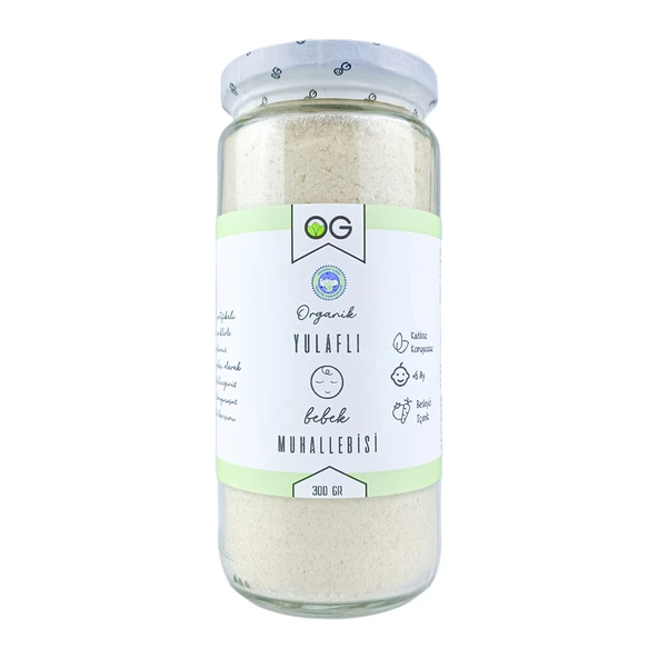 OG Natural Organik Yulaflı Bebek Muhallebisi Karışımı 300 Gr ürün görseli 1