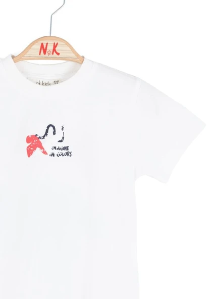 NK Color Tshirt 41619 Ekru - Resim 3
