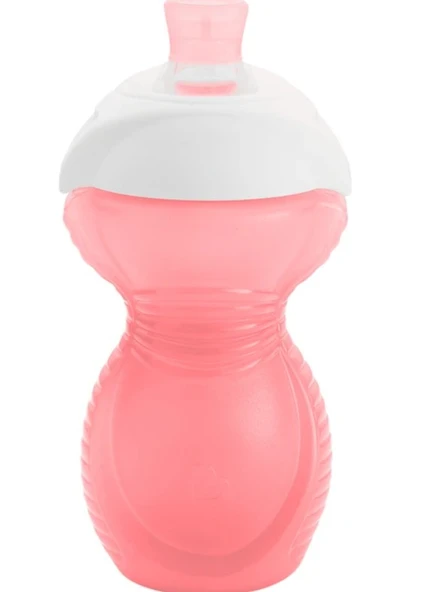 Munchkin Click Lock Isırmaya Dayanıklı Emzikli Bardak 9 Ay+ 296 ml 90063 Pembe ürün görseli 1