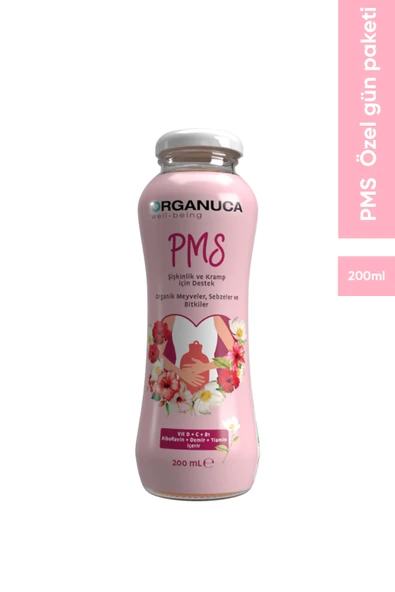 Organuca PMS Destekleyici Vitamin Takviyeli Bitki Çayı 200ml ürün görseli 1