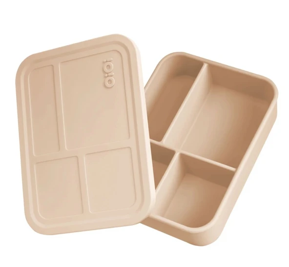 OiOi Beslenme Kutusu Bento Bubble Beige - Resim 4