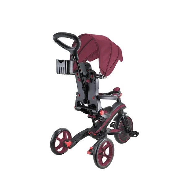 Globber Explorer 4in1 Katlanabilir Bisiklet Bordo - Resim 3