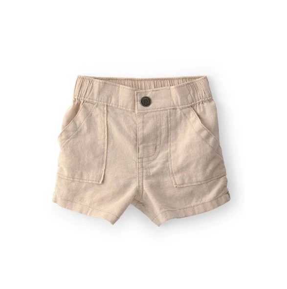 Carters Erkek Bebek Gömlek Şort Set 1U638510 Renkli - Resim 2