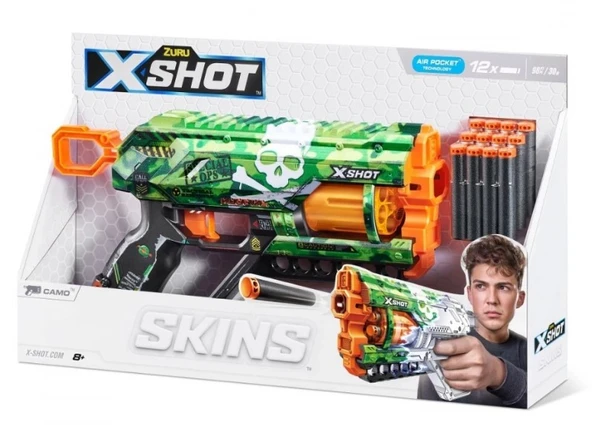 Sunman X-Shot Skins Griefer 12 Mermili Sünger Dart Atan Silah S00036561 ürün görseli 1