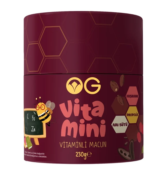 OG Natural Vitamini Vitaminli Macun 230 Gr - Resim 3