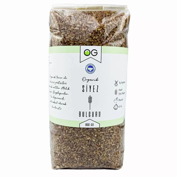 OG Natural Organik Pilavlık Siyez Bulguru 800 Gr 8+ Ay ürün görseli 1