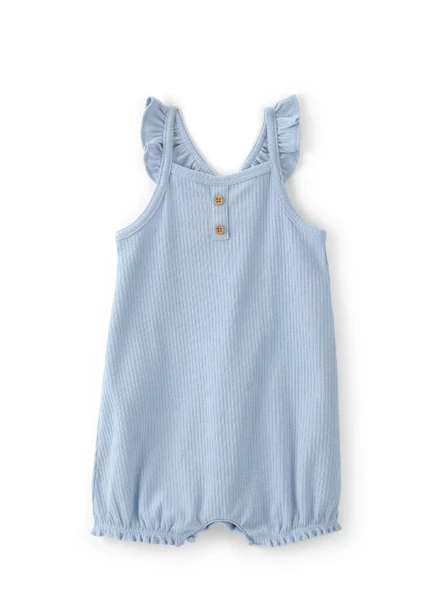 Carters Kız Bebek Kısa Tulum 1U729410 Mavi ürün görseli 1
