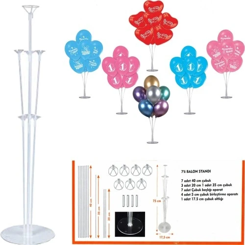 Balon Standı 75 cm - Resim 2