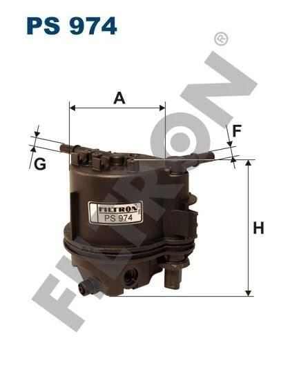 FILTRON YAKIT FILTRESI KOMPLE P107 P206 P207 P307 C1 C2 C3 NEMO BIPPER DV4TD 1.4HDI 8V FIESTA FUSION 1.4TDCI MÜŞÜRSÜZ ürün görseli 1
