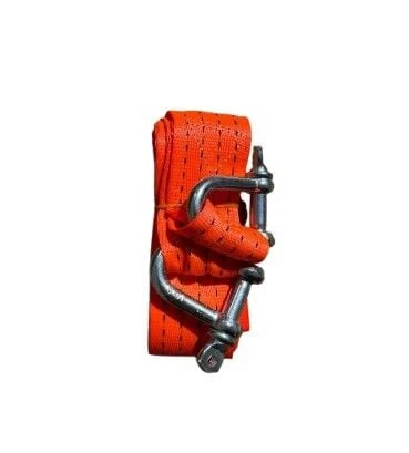 AEM ÇEKİ HALATI+ DEMİR BAĞLAMA APARATI 2.5 MT - 3TON ürün görseli 1