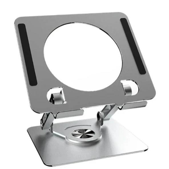 360 Derece Dönebilen Yükseltilmiş Masaüstü Ayarlanabilir Metal Tablet Standı ürün görseli 1