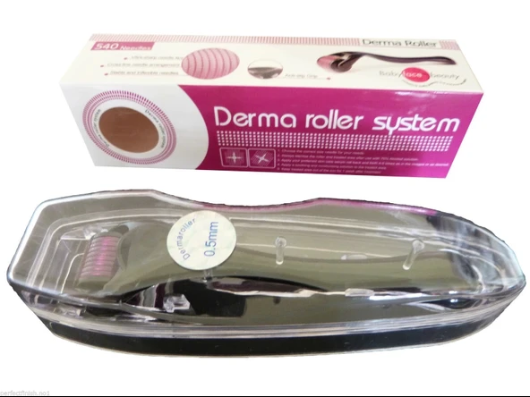 Dermaroller Titanyum 540 İğneli 0.50mm - Resim 2