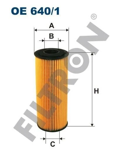 FILTRON YAĞ FILTRESI VW LT35 - BORA SKODA OCTAVİA 1.9SDİ, 1.9TDİ SEAT LEON 1.9TDİ, TOLEDO II 1.9TDİ AUDI A3 ürün görseli 1