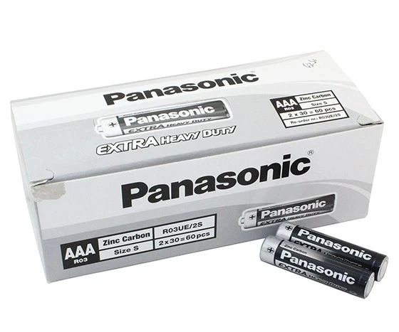 Panasonic Manganez İnce Kalem AAA Pil 60'Lı Paket ürün görseli 1