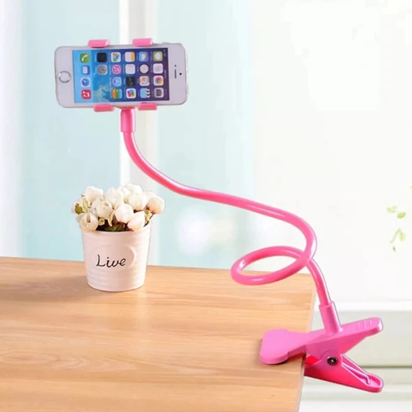Pembe Renk Akrobat Telefon Tutucu Oynar Başlıklı ürün görseli 1