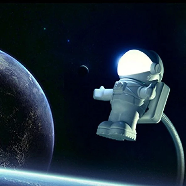 Usb Astronot Lamba - Resim 2