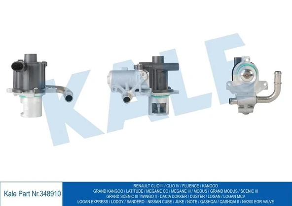 KALE EGR VALFI RENAULT FLUENCE / MEGANE III / CLIO IV - DACIA DOKKER / DUSTER / LOGAN / SANDERO ürün görseli 1