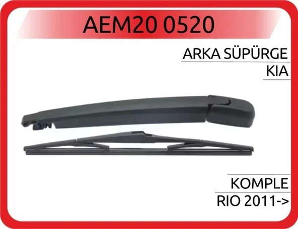 AEM ARKA SÜPÜRGE KOMPLE RİO 2011-> ürün görseli 1