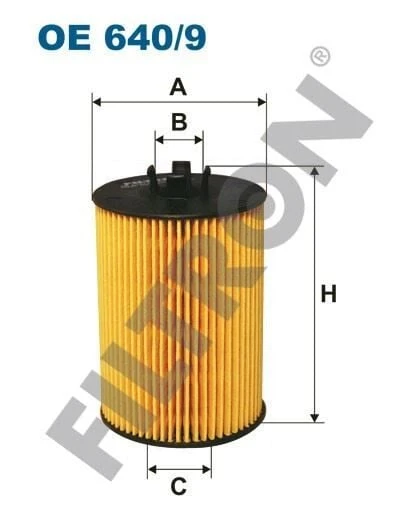 FILTRON YAĞ FILTRESI MERCEDES A160-A180 09-12 B160-B180 09-11 ürün görseli 1