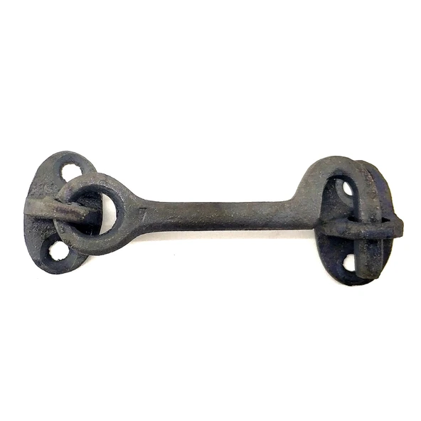 Antika Tarz Dekoratif Pirinç Çengeli - 8,5cm, Oksit ürün görseli 1