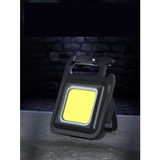 30 Ledli  Mıknatıslı Mini Anahtarlık Flash Kamp Lambası - Resim 3