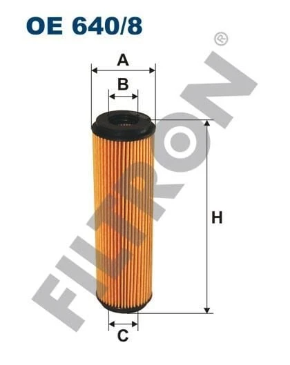 FILTRON YAĞ FILTRESI MERCEDES E-Klasse (W/S211) M 271 ürün görseli 1