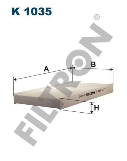 FILTRON POLEN FILTRESI FIAT BRAVA - MAREA ALFA ROMEO  156-156 SPORTWAGON ürün görseli 1